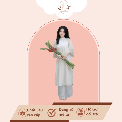 Áo dài truyền thống tay lỡ - LKJ346